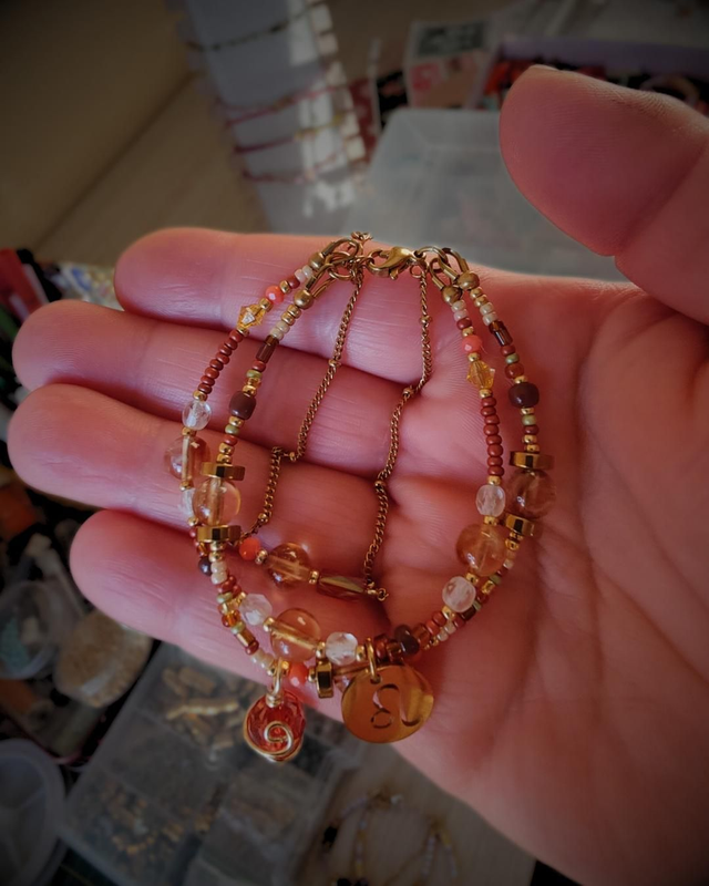 Bracelet Astro Lion &amp; Citrine