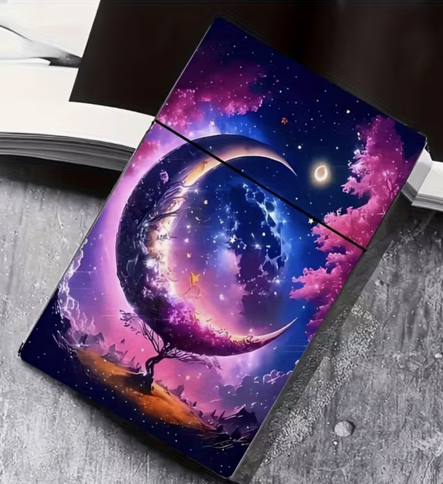 Zigarettenetui Kosmischer Baum
