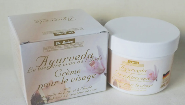 Crème visage Ayurvédique lotus et rose 