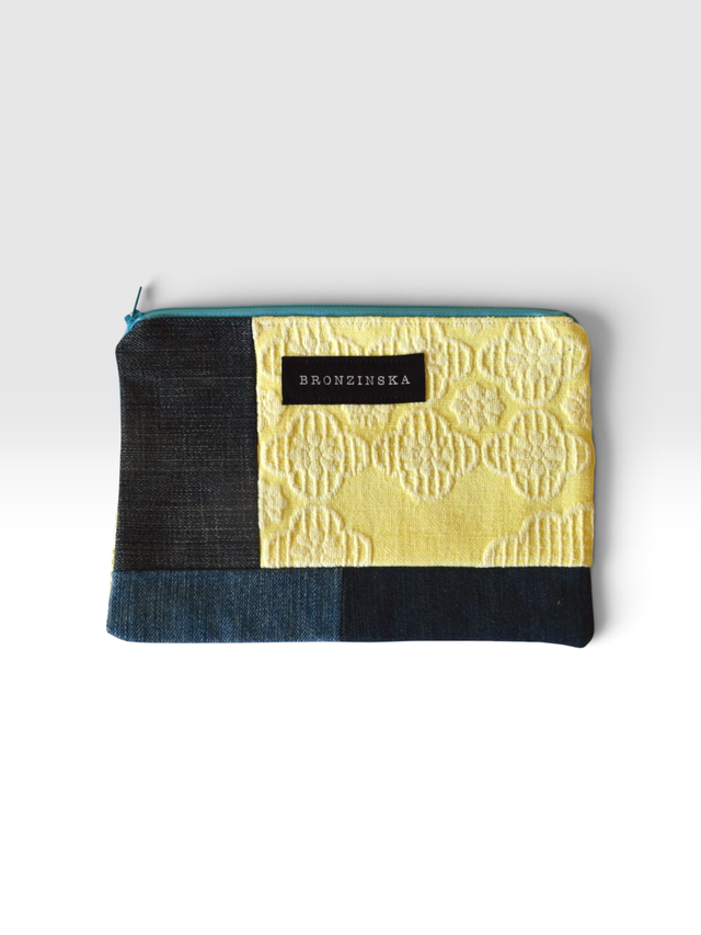 Small patchwork pouch