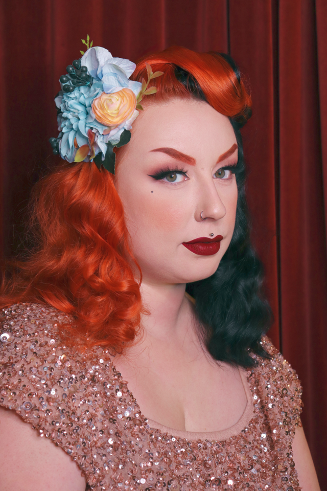 Hairflowers • L • Cloudy sunset