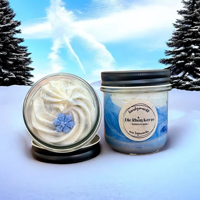 Rhön Duftkerze "Wintertraum" 160g