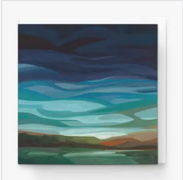 Northern Lights | Fine Art Greeting Card | Blank Art Card