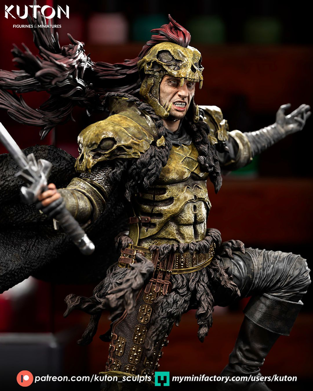 STATUE HIGHLANDER KURGAN série movie