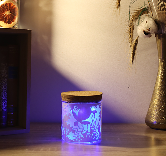 Veilleuse Aquatique cylindrique