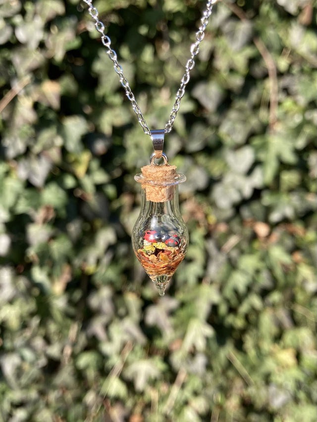 Pendentif coccinelle