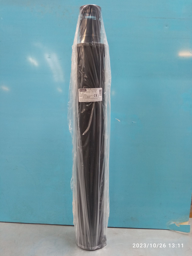 PLA - terminal horizontal  LG1000 D80 NOIR - 2PLATHOF801000NO 