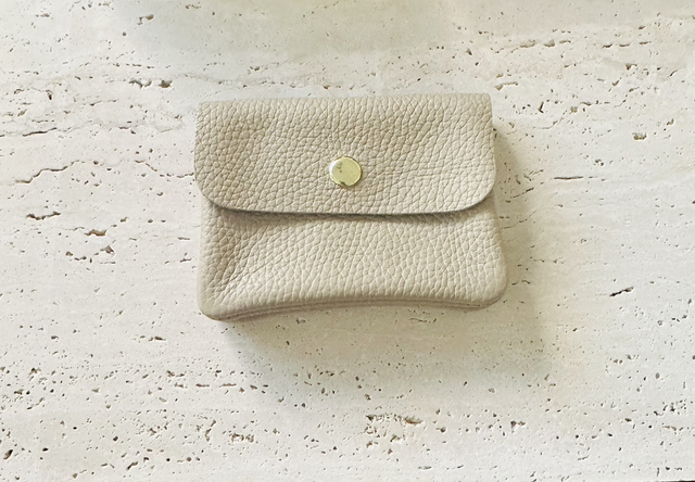 Portemonnee beige