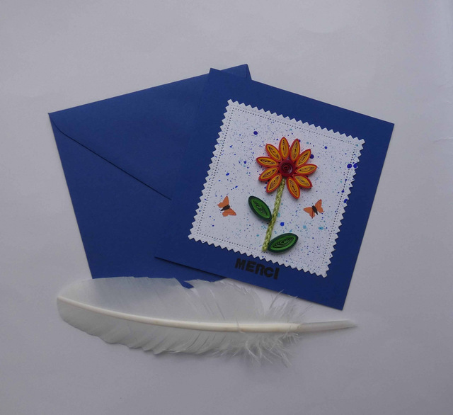 La fleur du remerciement 