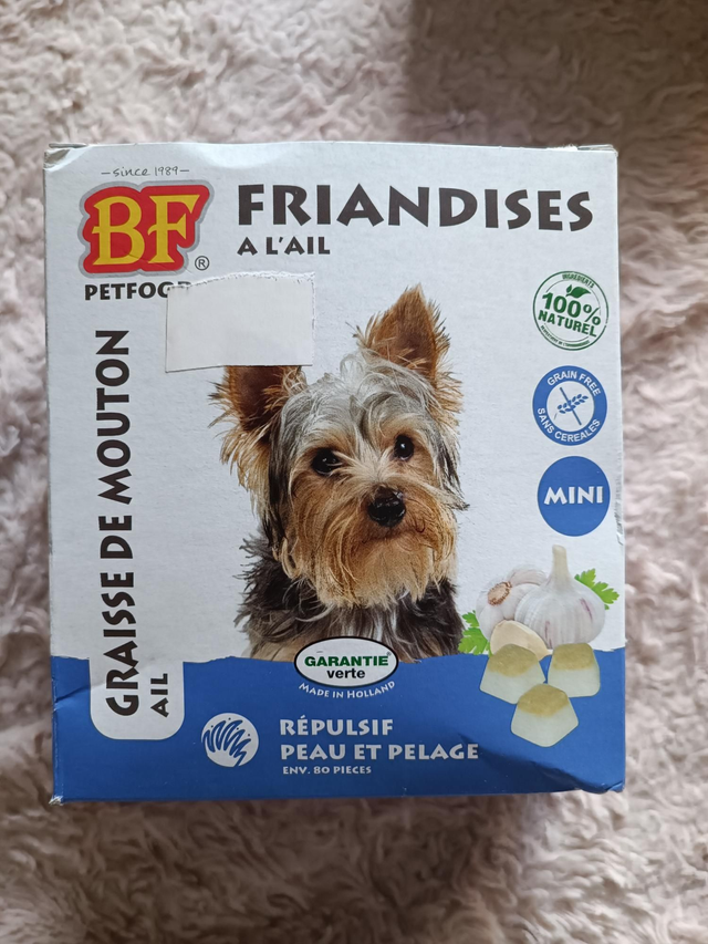Friandises anti puce et tiques 