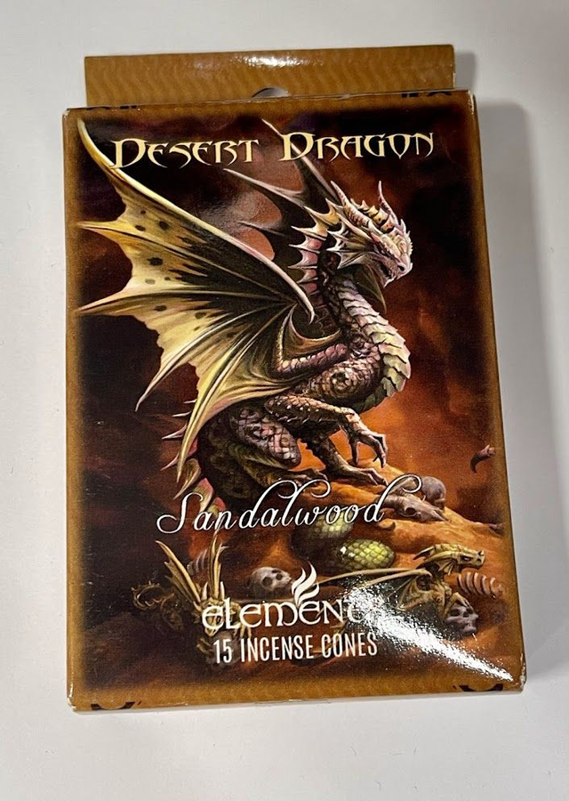 Elements Incense Cones - Desert Dragon (Sandalwood)