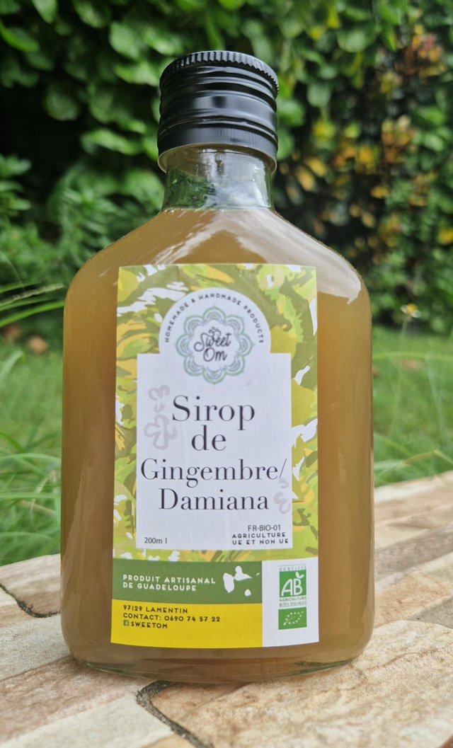 Sirop de Gingembre- Damiana Bio - 200 ml