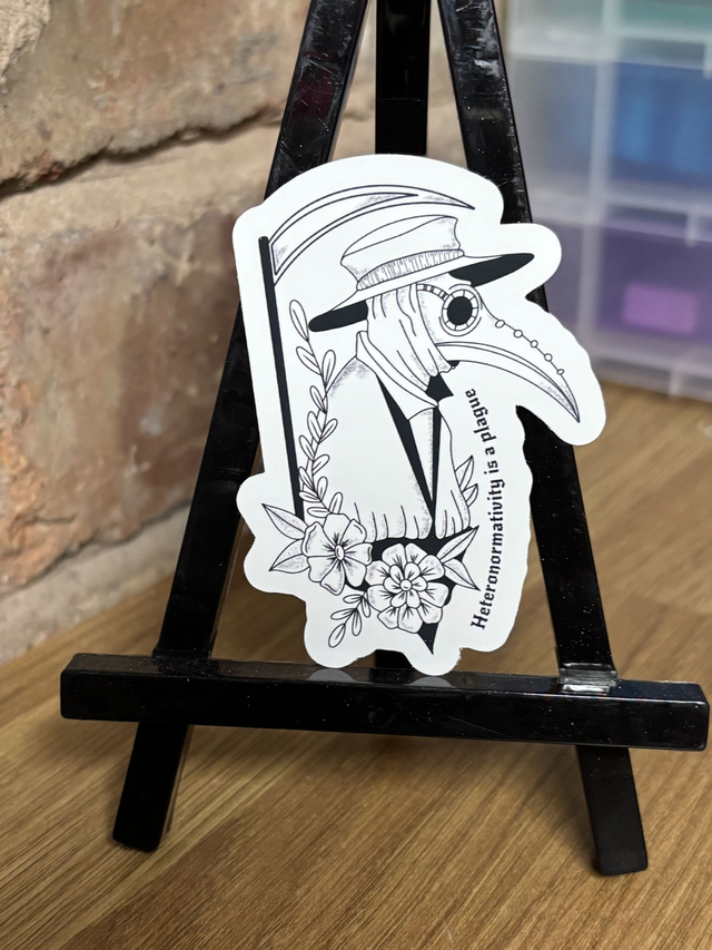 Heteronormativity is a Plague Sticker