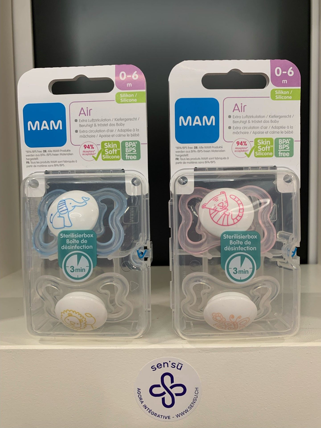 MAM Air lolette sili 0-6m 2 pce