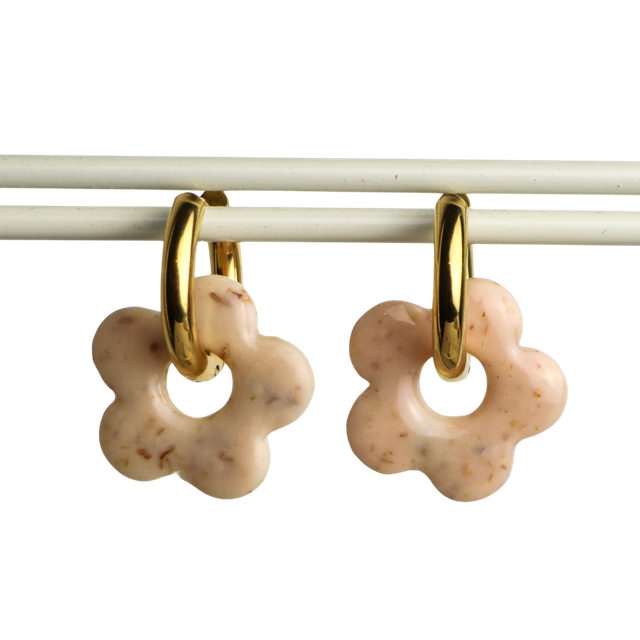 Fleurs Azea beige tournesol 