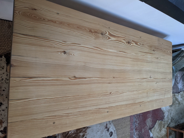 Table de ferme en sapin