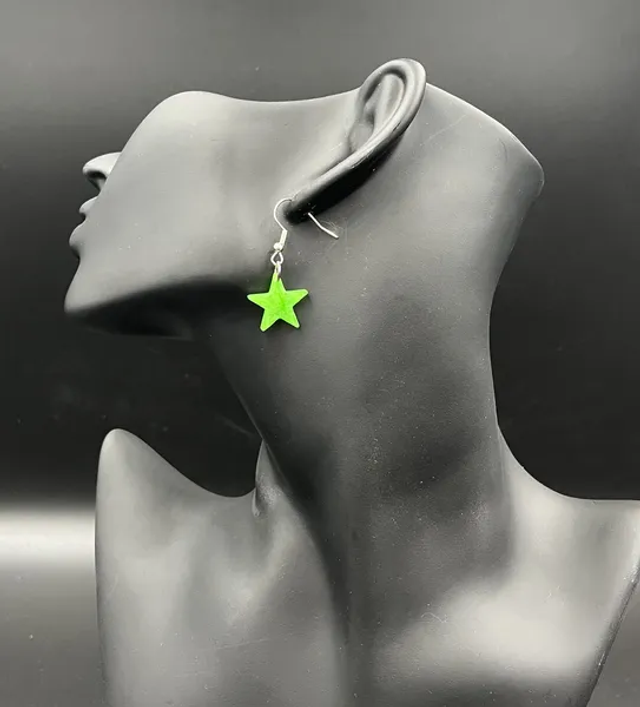 Boucles d&#039;oreilles Etoile (10080)