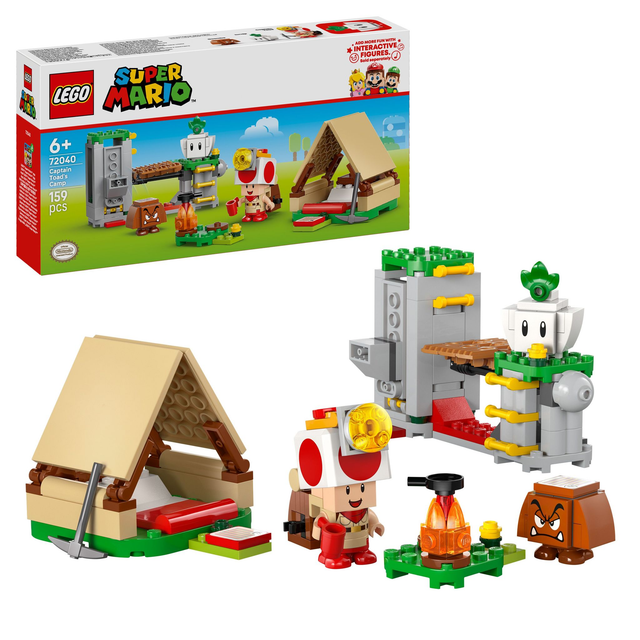 LEGO 72040 Super Mario Kapitän Toad-Camp