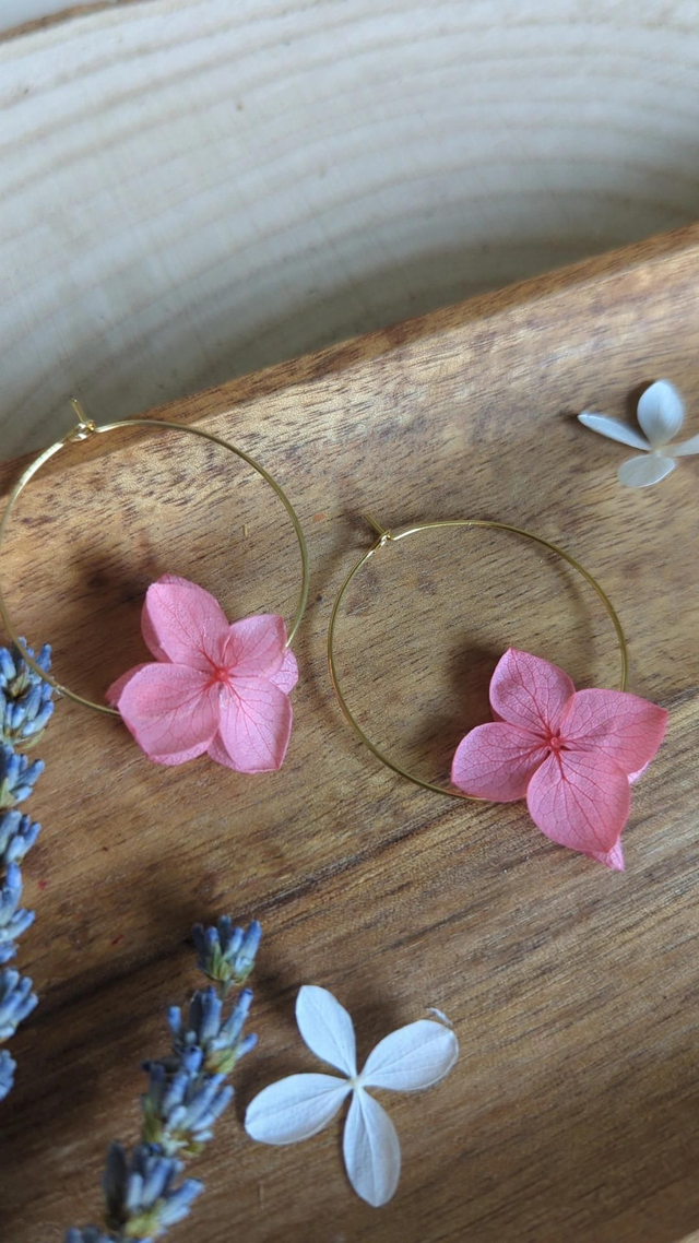 Boucles d'oreilles créoles Sweet Pop - Différents coloris