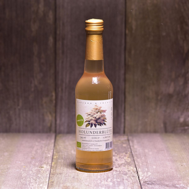 Holunderblütensirup Bio Limette