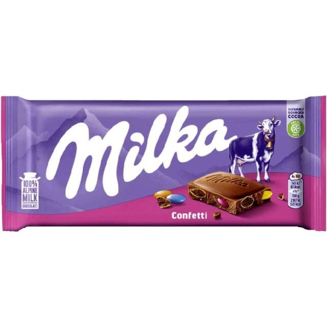 Milka Chocolate Confetti 100g