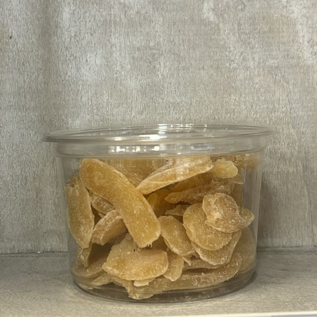 Gingembre confit en lamelles (200g)