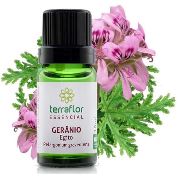 Gerânio Egito 10ml - Terra Flor