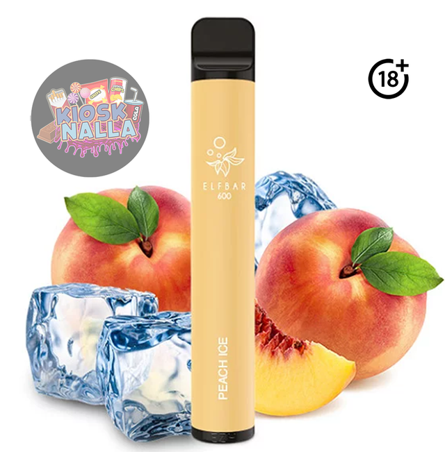 Elfbar 600 Peach Ice 20mg Nikotin