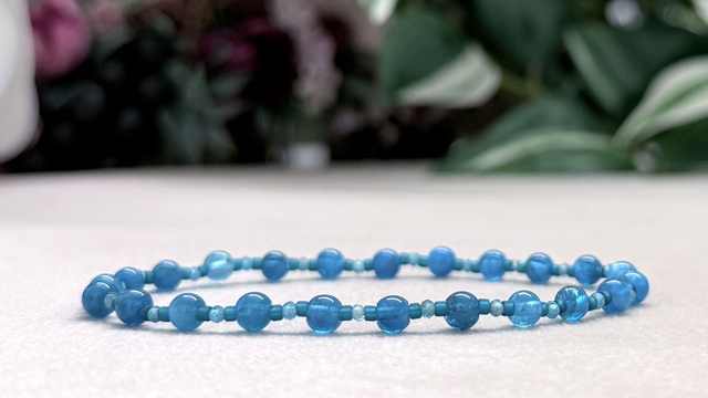 Bracelet | Apatite Bleue - Royal Intense