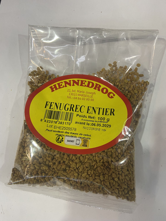 FENUGREC ENTIER 100g - HENN