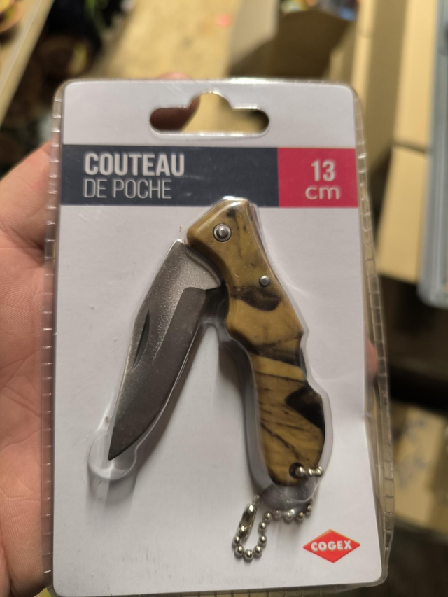 COUTEAU DE POCHE 13 CM