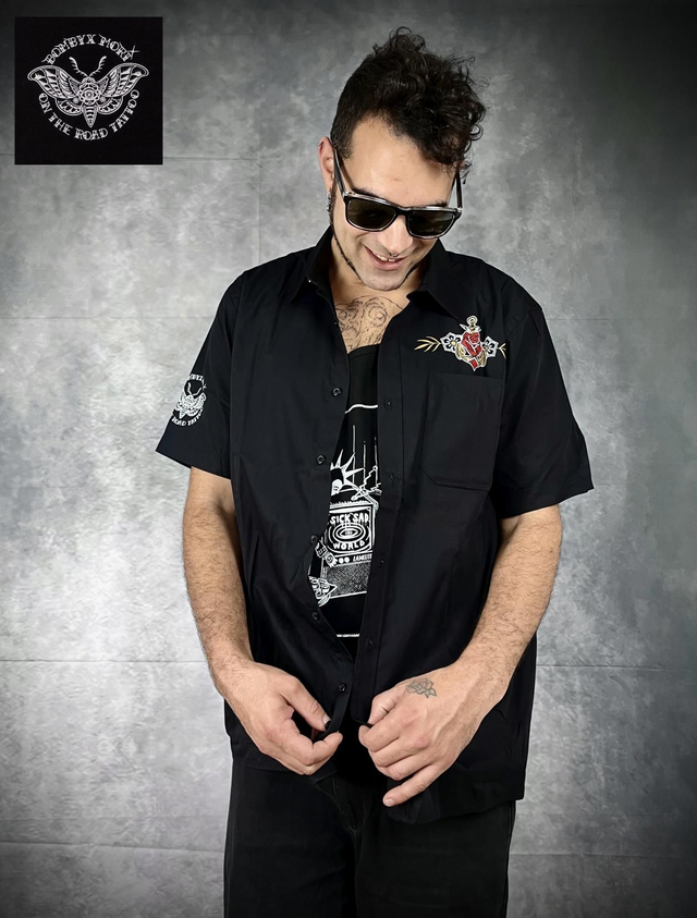 Chemise Manches courte "Hot Rod Lupo"