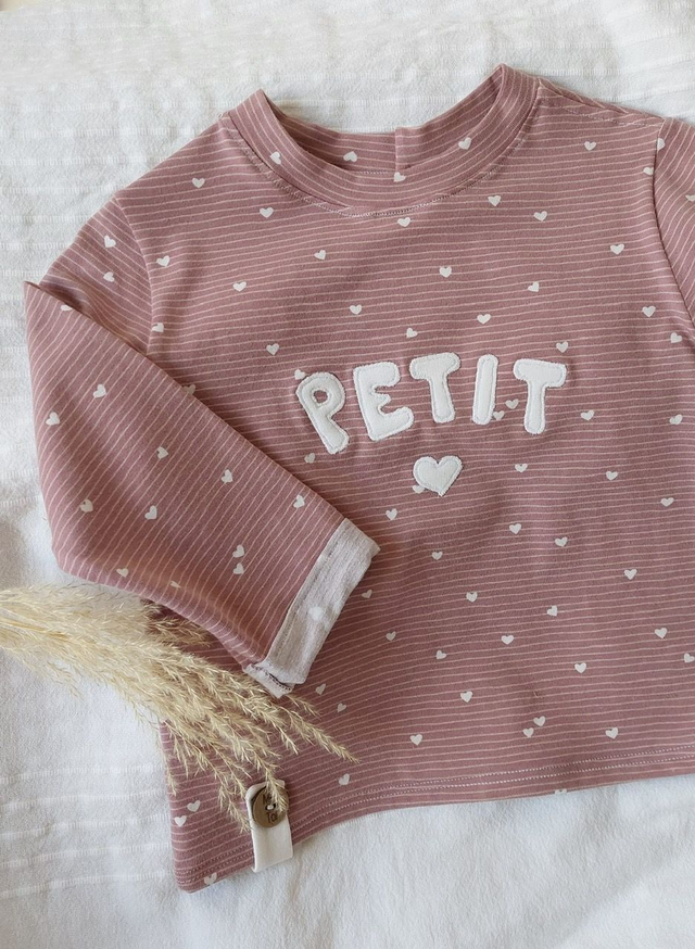 Sweat Petit coeur 2 ans