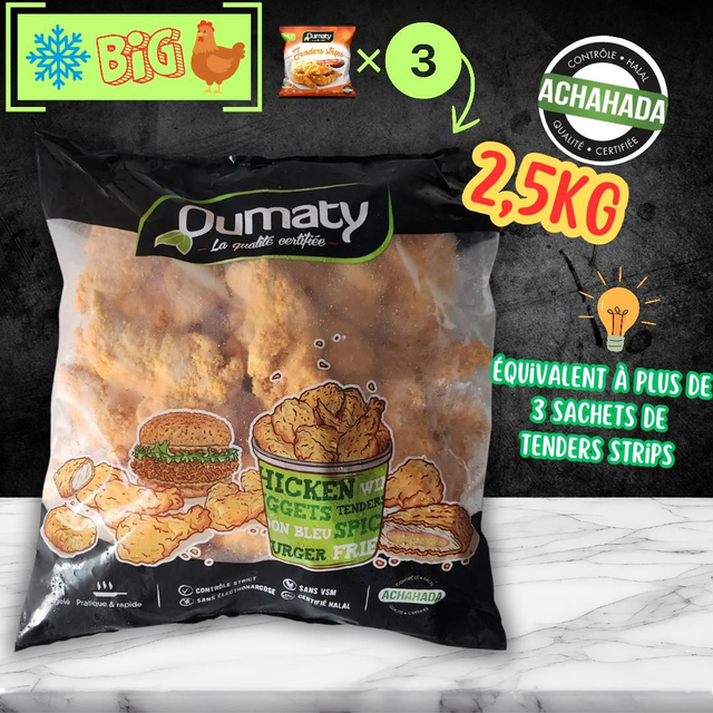 🐓 Tenders Strips Format Familial 👨‍👩‍👦‍👦