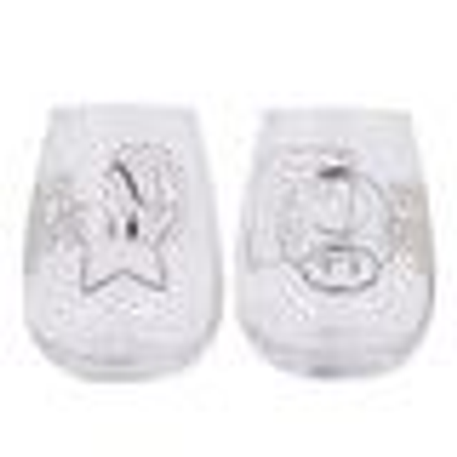 Super Mario: Crystal Glasses 2-Pack