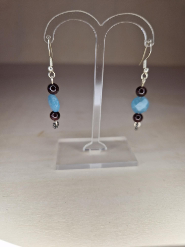 Angélite,  Grenat / 030