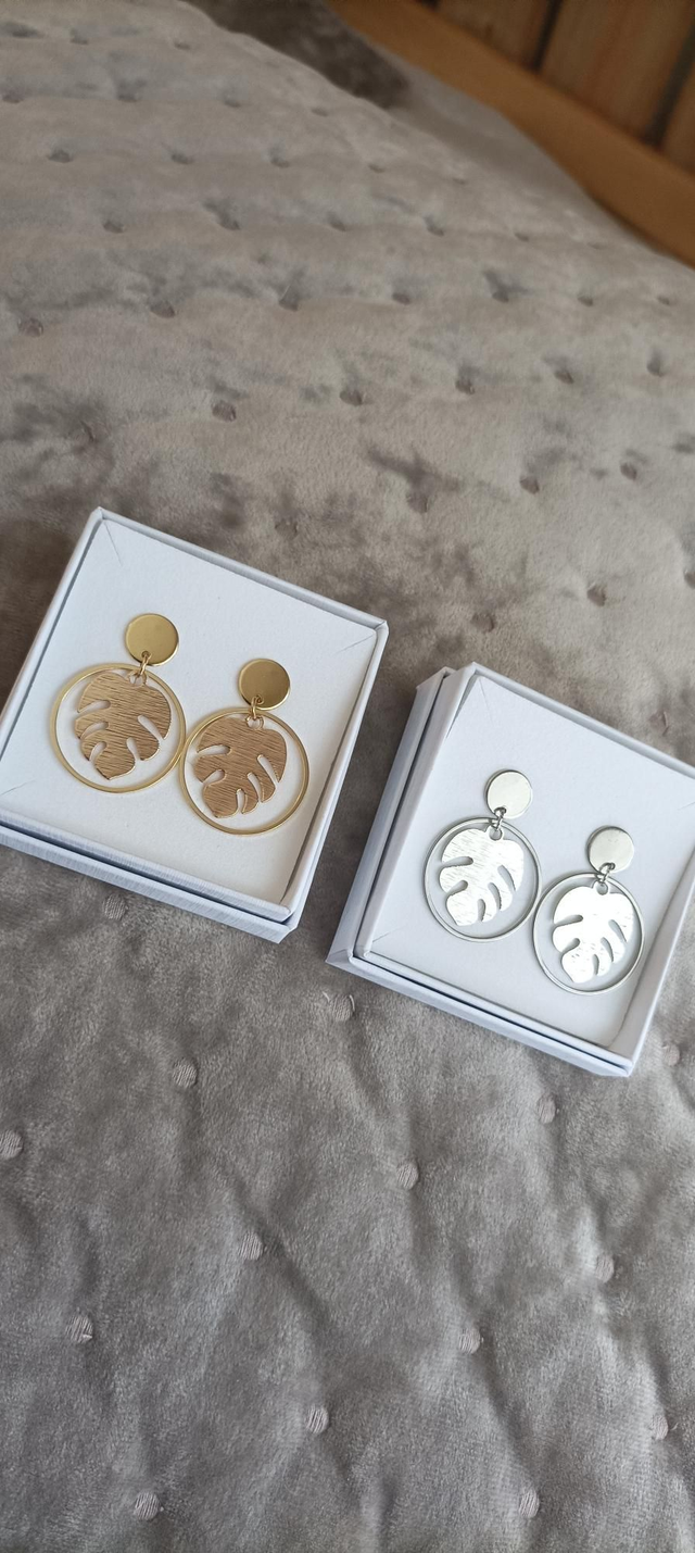 Peikonlehti korvakorut