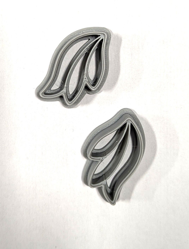 Emportes pièces feuilleé inversées