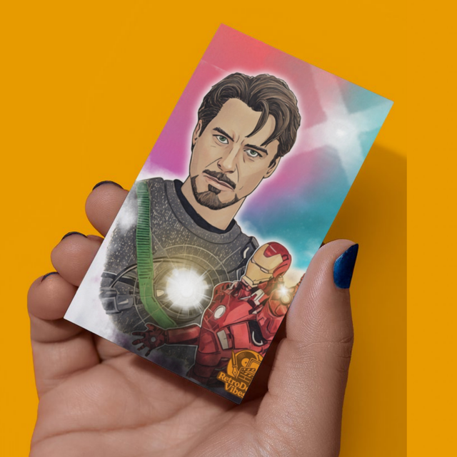 Tony Stark/Iron Man Collectible Sketch Card