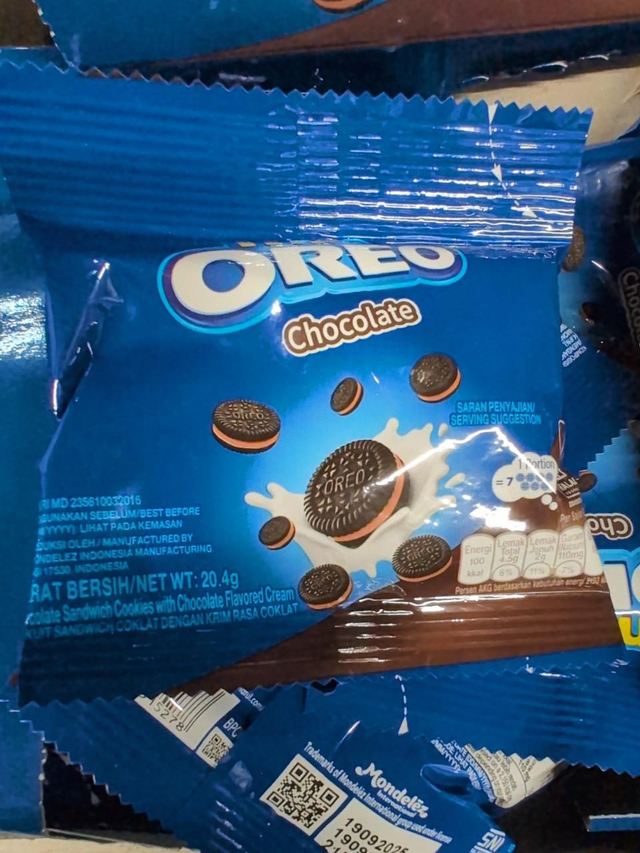 Mini Oreo Bags Chocolate 20.4g X 3 Packs 