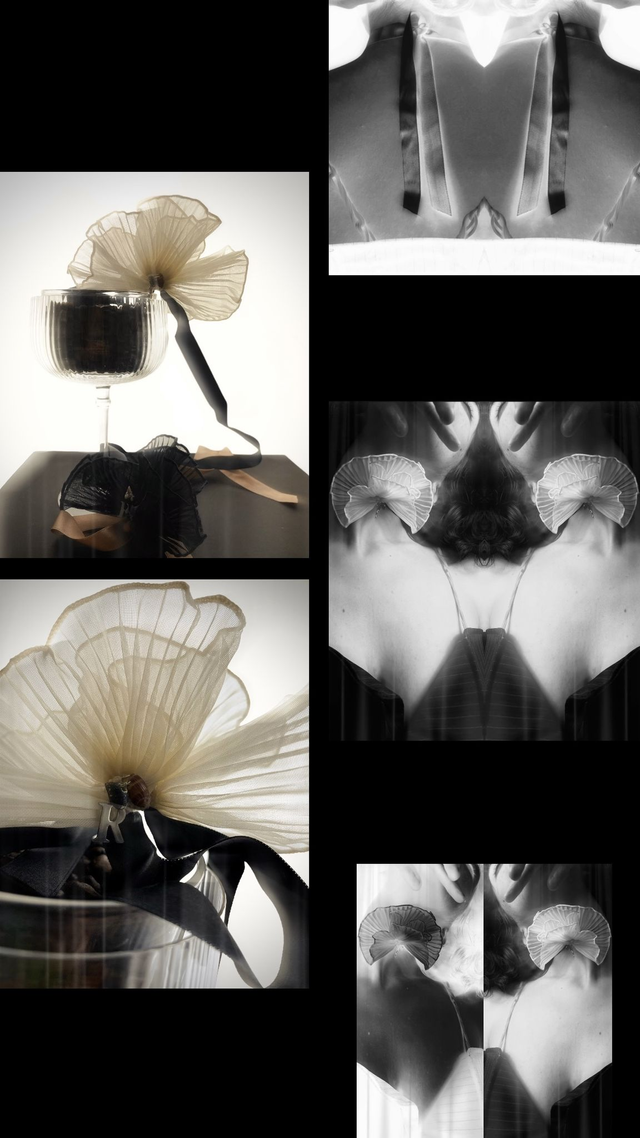 Collier White Orchid - Albert(e)