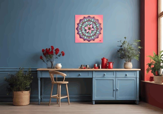 Mandala Floral Zen : L’Art Énergétique qui Harmonise Corps et Esprit