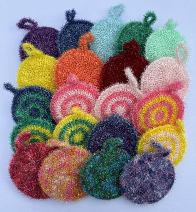 Tawashi éponge rond