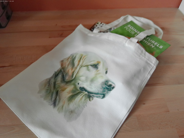 Sac - Tote bag Golden Retriever