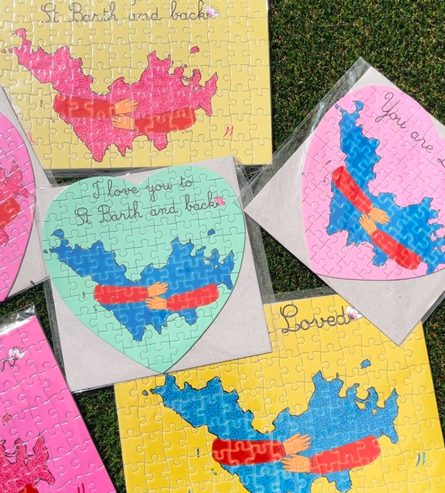 Puzzle Coeur 72 pièces dimensions 19 x 19 cm SOLD OUT