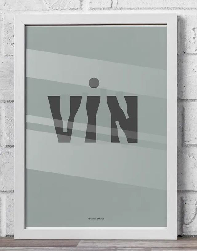 02 - Affiche vin lettres