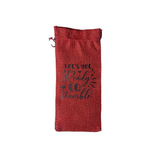 Eco-Friendly Jute Wine Gift Bag – Burlap Bottle Carrier