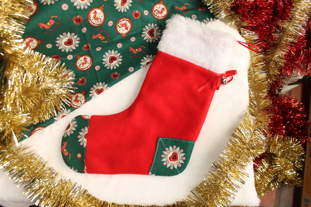 Chaussette de Noël polaire