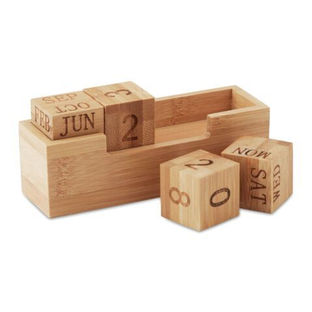Bamboo calendar