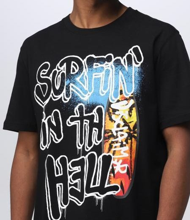 35126522 - Disclaimer T-shirt mezza manica stampa -surf-